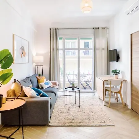 #10 2pieces Fricero 3min To The Beach/balcon & Ac Apartment Nice